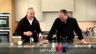 How to make a frappé coffee using an aerolatte milk frother [upl. by Desta]