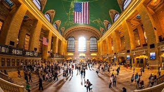 Walking Tour of Grand Central Terminal — New York City 【4K】🇺🇸 [upl. by Nichy51]