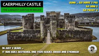 Caerphilly Castle  The Largest in Wales 2nd in Britain [upl. by Eugenle220]