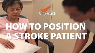 How To Position A Stroke Patient [upl. by Friedman]