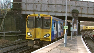 Half an Hour at 216  Birkenhead North Station 1022017  Class 507 508 terminus [upl. by Netsriik]