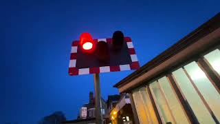 Birkdale Level Crossing Merseyside [upl. by Meakem399]