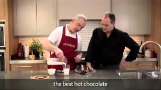 How to make a hot chocolate using an aerolatte milk frother [upl. by Yeruoc286]