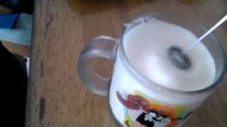 Aerolatte Review Frothing Cold Milk In Under 1 Minute [upl. by Frey]